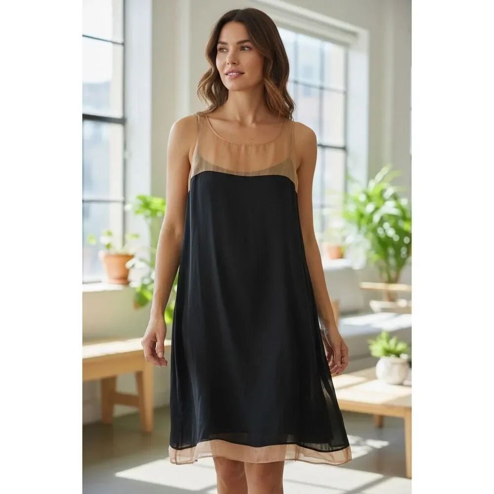 ✨Elizabeth & James Silk Blend Tank Sz Large Dress✨